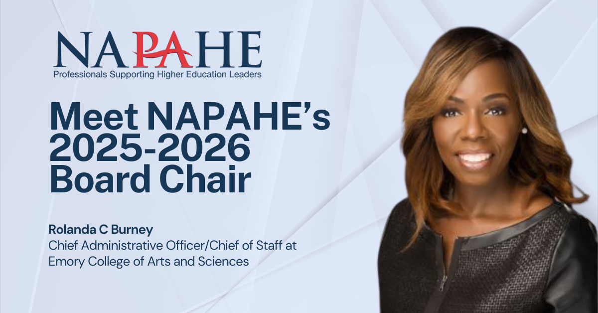 Meet NAPAHE's 2025-2026 Board Chair: Rolanda Burney